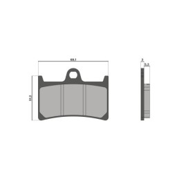 6215022BB BRAKE PADS BRAKE...