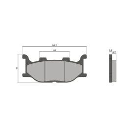 6215029BB BRAKE PADS BRAKE...